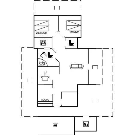 Ascan - 50m From The Sea By Interhome 別荘 *
